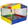 Piscina de Bolinha de 2 m x 2 m com 2.000 Bolas Coloridas - 1
