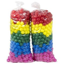 Piscina de Bolinha de 1,1m X 1,1m com 1.000 Bolas Coloridas - 4