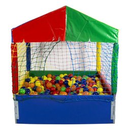 Piscina de Bolinha de 1,1m X 1,1m com 1.000 Bolas Coloridas - 5