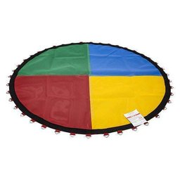 Lona de Salto Para Cama Elástica 3,66 m 72 molas Canguri Quadricolor Nacional - 1