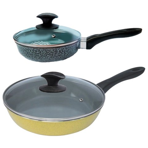 Jogo Frigideiras Antiaderente Cerâmica Javali 16 e 24cm N10