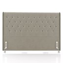 Ver imagem 6 de Cabeceira Cama Box Casal King 195cm Florenza P02 Veludo Bege - Mpozenato