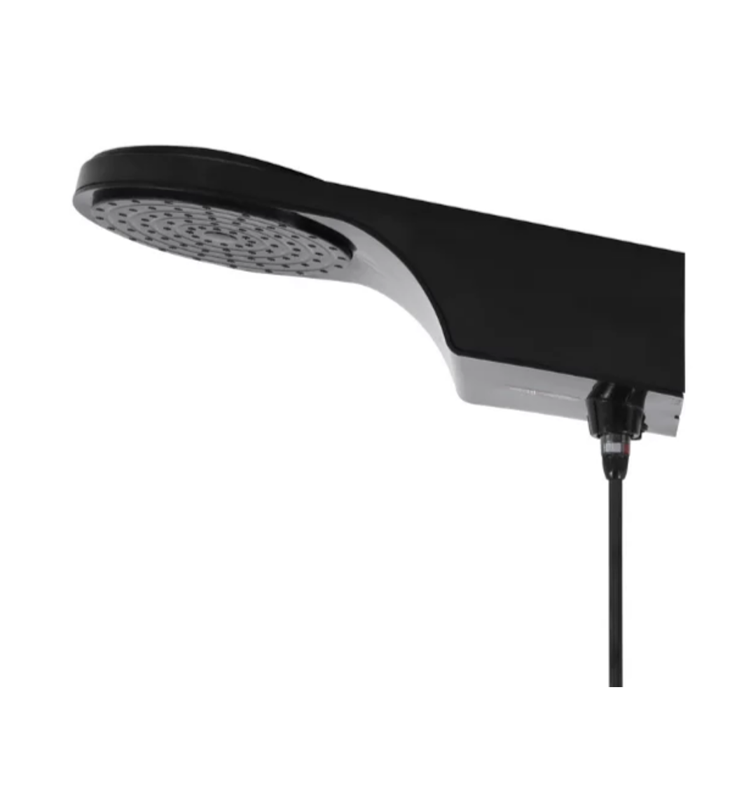 Chuveiro Ducha Hydra Eletrônico Quente Fit Preto 220v 6800w:127/5500w - 2
