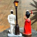 Ver imagem 4 de Zé Pelintra no Poste e Maria Malandra Imagem em Resina