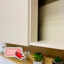 Ver imagem 4 de Cozinha Compacta Line 6 Portas 1 Gaveta MDF 120cm Cinza Gris Kit'S Paraná