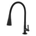 Ver imagem 1 de Torneira Gourmet Cozinha Bancada Tubo Flexível 2 Jatos Preta