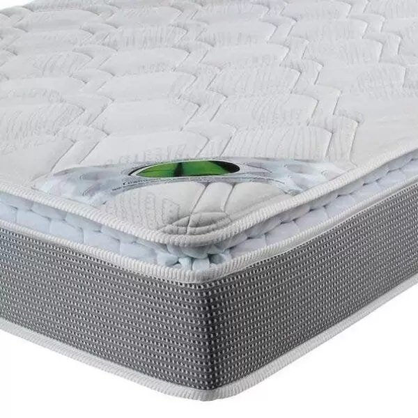 Colchão Casal Masterpocket One Side Luckspuma Maxi Life + Cama Box com Baú Casal 138x188:branco - 4