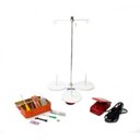 Ver imagem 2 de Overloque Gn1 Semi Industrial Sun Special Vermelha com Mesa