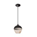 Ver imagem 1 de Pendente Bali Preto/Champagne 1Xe27 20X26Cm - Opl