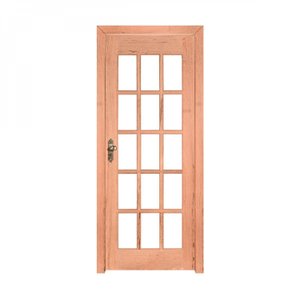 Kit Porta de Madeira Direita 213cmx94,5cmx12cm Pe15 Esel