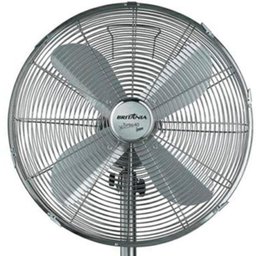 Ventilador de Coluna Britânia Turbo 40 Inox, 40cm, 3 Vel, 60W - 110V - 4
