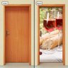 Adesivo Decorativo de Porta - Vinho - 1255cnpt - 1
