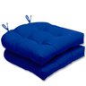 Almofada Para Assento Futton Solid 40x40cm Azul Royal 2Pçs - 1