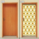 Ver imagem 1 de Adesivo Decorativo de Porta - Girassol - 1350cnpt