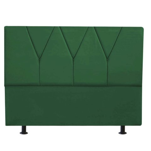 Cabeceira Estofada King 195CM Jade Suede Verde - D A DECOR D&A Decor