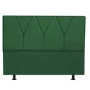 Ver imagem 1 de Cabeceira Estofada King 195CM Jade Suede Verde - D A DECOR D&A Decor