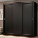 Ver imagem 1 de Guarda Roupa Casal Madesa Mônaco 3 Portas de Correr