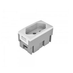 Tomada Fêmea Pezzi 20A 3P NBR Branco - QT MOV - 1