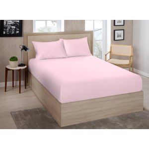 Lençol Avulso Solteiro C/elástico Percal 200 Fios Cama Box
