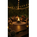 Ver imagem 3 de Lareira P/ Jardim Externa 52cm Portátil Aquecedor Fogueira Fireplace