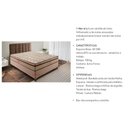 Ver imagem 4 de Conjunto Box Queen: Colchão Molas Paropas Masterpocket Ensacadas Marcelly Ibiza + Base Crc Courano