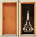 Ver imagem 1 de Adesivo Decorativo de Porta - Torre Eiffel - 366cnpt