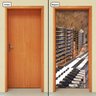 Adesivo Decorativo de Porta - Adega - 653cnpt - 1