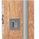 Ver imagem 2 de Kit Porta de Madeira Pe301 Natural 107cm x 214cm x 12cm Esel