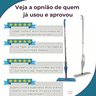Mop Esfregao de Limpeza Flat Reservatório 350ml Base Articulada Spray Dispenser Jato, Pulverizador C - 8