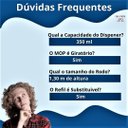 Ver imagem 7 de Mop Esfregao de Limpeza Flat Reservatório 350ml Base Articulada Spray Dispenser Jato, Pulverizador C