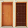 Adesivo Decorativo de Porta - Barra de Chocolate - 440cnpt - 1