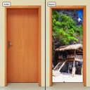 Ver imagem 1 de Adesivo Decorativo de Porta - Natureza - Paisagem - 1268cnpt