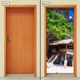 Adesivo Decorativo de Porta - Natureza - Paisagem - 1268cnpt - 1 Adesivo Decorativo de Porta - Natureza - Paisagem - 1268cnpt - 1