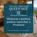Ver imagem 6 de Jogo Cama Queen Romantic 300 Fios Bordado Inglês Super Macio:Caqui