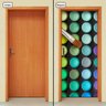 Adesivo Decorativo de Porta - Salão de Beleza - 1036cnpt - 1
