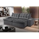 Ver imagem 1 de Sofá Retrátil Reclinável Petra 2,50 Metros 4 Lugares