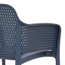Ver imagem 3 de Cadeira Frisk com Braços em Polipropileno Azul Navy Tramontina