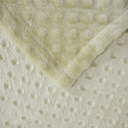 Ver imagem 5 de Manta Cobertor Delicatta Mantinha Fleece Bolinha Bege
