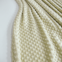 Ver imagem 3 de Manta Cobertor Delicatta Mantinha Fleece Bolinha Bege