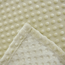 Ver imagem 4 de Manta Cobertor Delicatta Mantinha Fleece Bolinha Bege