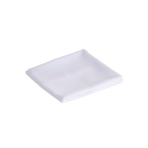 Toalha de Mesa Basic 1 Peça 2,50m X 1,40m 8 Lugares 100% Poliéster Tecido Oxford Cor:branco