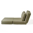 Ver imagem 4 de Poltrona Cama sem Braço Reclinável Fold CabeCasa MadeiraOriginals Verde Bouclé Verde