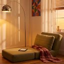 Ver imagem 2 de Poltrona Cama sem Braço Reclinável Fold CabeCasa MadeiraOriginals Verde Bouclé Verde
