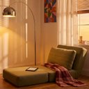 Ver imagem 2 de Poltrona Cama sem Braço Reclinável Fold CabeCasa MadeiraOriginals Verde Bouclé Verde