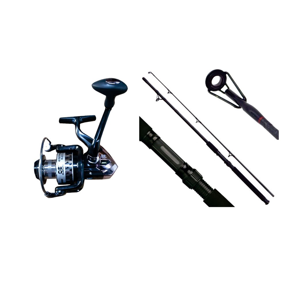 Vara de Pesca Lumis Eclipse 2,10m 50lb C/ Molinete Estrela 6000 Lumis / Maruri Eclipse e Estrela - 1