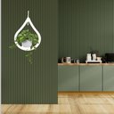 Ver imagem 2 de Suporte de Plantas Pingo D'agua Branco Tx