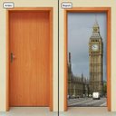 Ver imagem 1 de Adesivo Decorativo de Porta - Big Ben - Londres - 1150cnpt