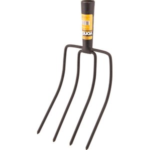 Forcado reto 4 dentes sem cabo - Vonder