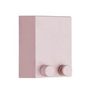 Ver imagem 1 de Varal Retrátil de Parede Corda Ajustável em Aço Inox Rosa