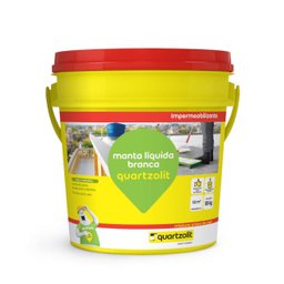 Manta Liquida Branca Balde 18kg Quartzolit - 1